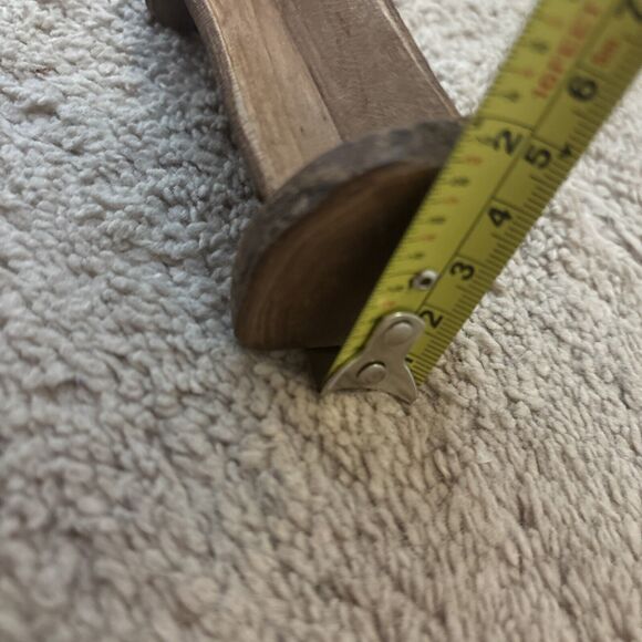 Unique Solid Wooden Miniature Doll decor furniture handmade Bench - Picture 10 of 10